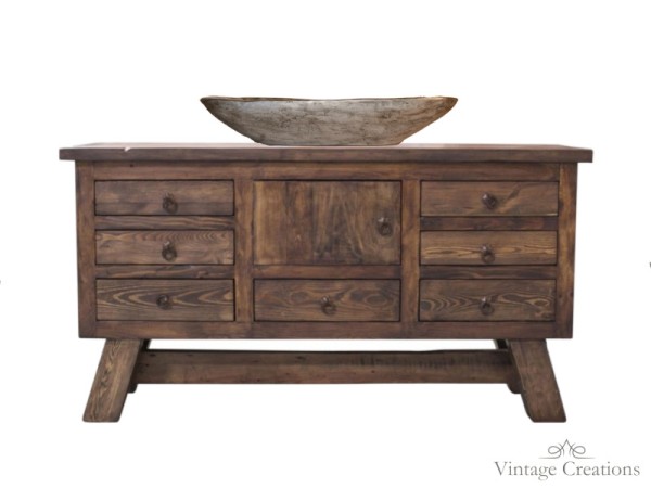 Parikia solid wood bathroom furniture