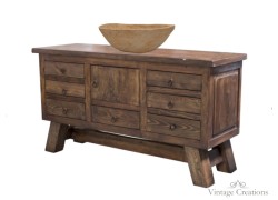 Parikia solid wood bathroom furniture
