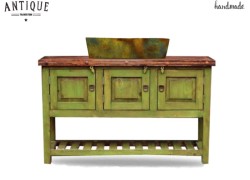 Retro Handmade Bathroom Furniture Aged Calliope