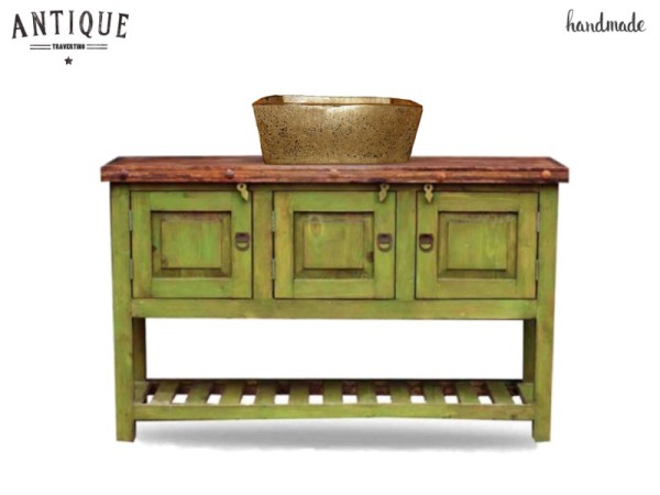 Retro Handmade Bathroom Furniture Aged Calliope