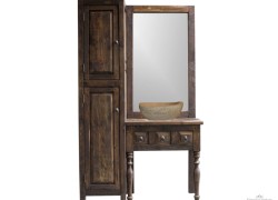 Rustic Bathroom Composition Lefkada