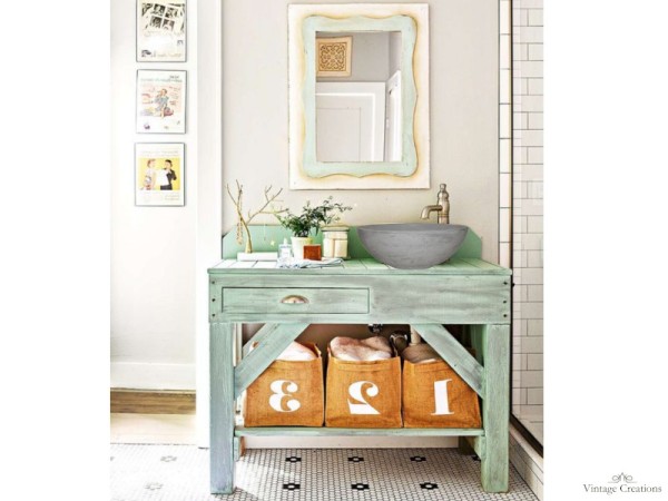 Theseus retro style bathroom furniture