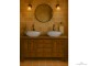 Tzoumerka rustic wooden bathroom furniture