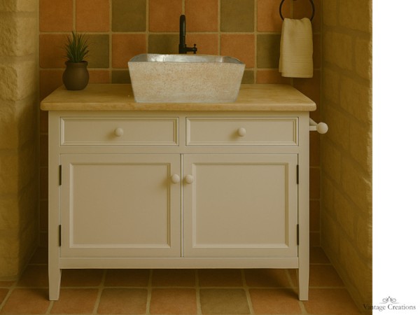Vintage Bathroom Furniture Corfu