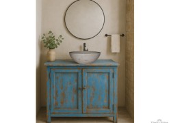 Vintage Handmade Bathroom Furniture Kimolos Offers