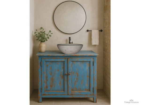 Vintage Handmade Bathroom Furniture Kimolos Offers