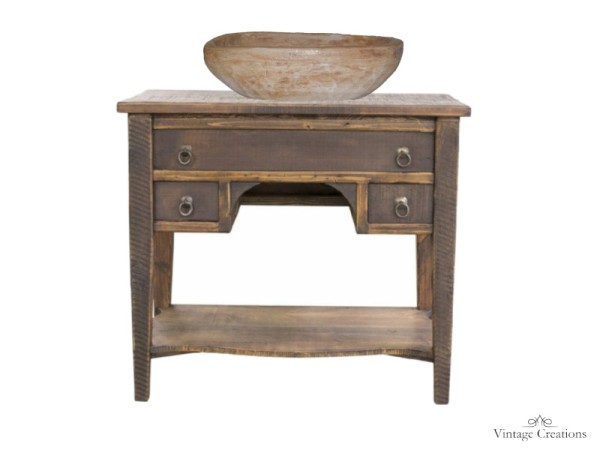 Vintage handmade bathroom furniture Antonia