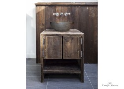 Wooden bathroom furniture Leandros