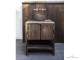 Wooden bathroom furniture Leandros
