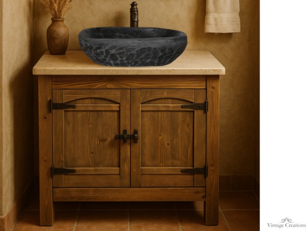 Μπάνιου Έπιπλα Rustic Ζορμπάς Οικονομικά