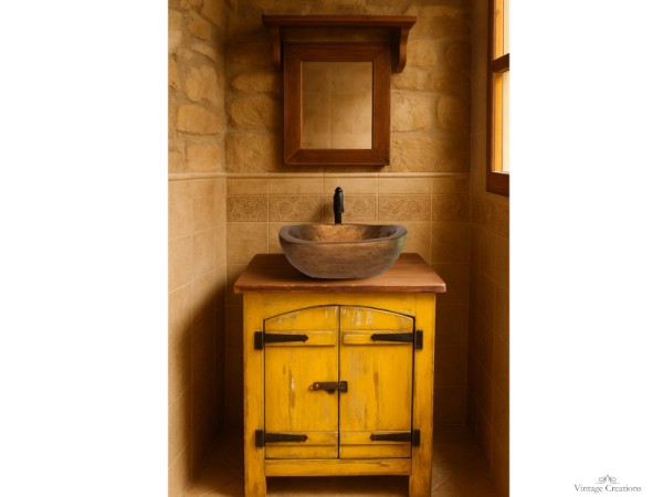 Μπάνιου Έπιπλα Rustic Ζορμπάς Οικονομικά