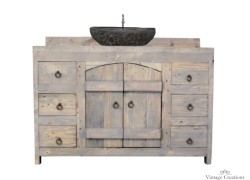 Greek rustic bathroom furniture Artemida