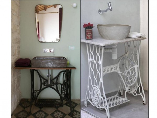 Έπιπλα Μπάνιου Ραπτομηχανές Αντίκες Αναπαλαίωση 