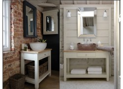 Hermes Bathroom Furniture With Travertine Basins