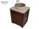 Flora Rustic Bathroom Furniture With Desktop Sinks