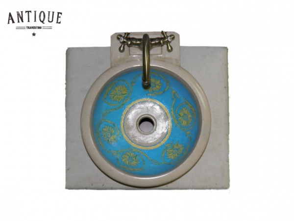 Flora Rustic Bathroom Furniture With Desktop Sinks