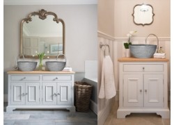 Classic Vintage Bathroom Furniture Phaedra Wood Stone