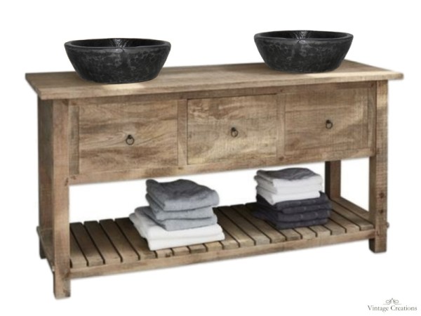 Large rustic bathroom furniture Doxa