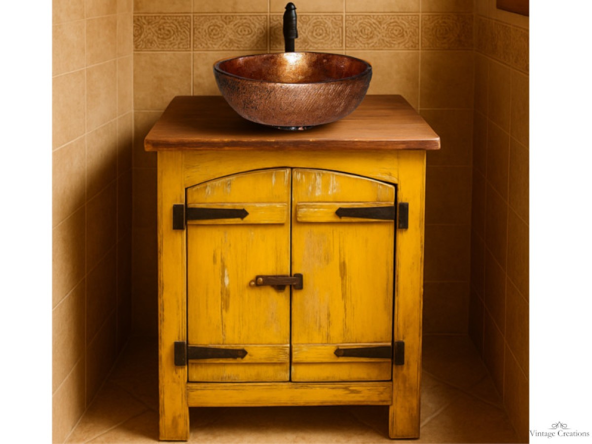 Μπάνιου Έπιπλα Rustic Ζορμπάς Οικονομικά