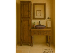 Rustic Bathroom Composition Lefkada