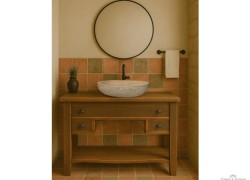 Vintage handmade bathroom furniture Antonia