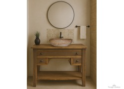 Vintage handmade bathroom furniture Antonia