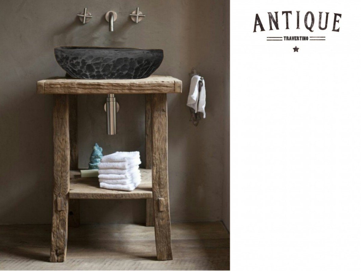 Χειροποίητο Rustic Έπιπλο Μπάνιου Πήγασος