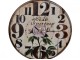 Handmade Wooden Wall Clock Flower