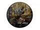 Wall Clock With Car Painting
