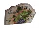 Wooden Wall Clock With hand painting Grape in various designs