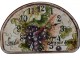 Wooden Wall Clock With hand painting Grape in various designs