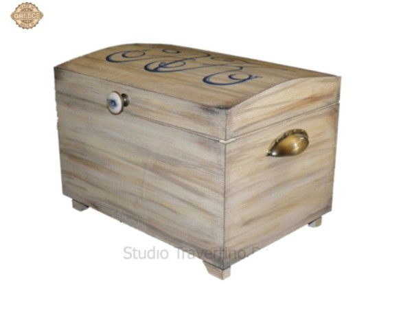 Κασελάκια Αντικέ Ξύλινα Με Αρχικά Γράμματα Ονομάτων