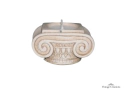 Διακοσμητικές Χειροποίητες Βάσεις Κεριών Κίονας 