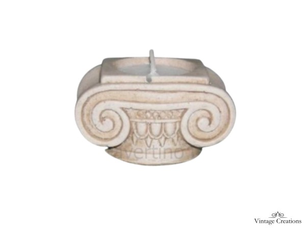 Διακοσμητικές Χειροποίητες Βάσεις Κεριών Κίονας 