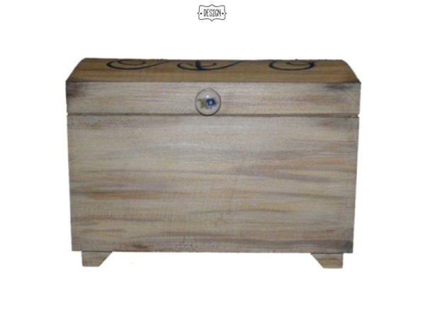 Κασελάκια Αντικέ Ξύλινα Με Αρχικά Γράμματα Ονομάτων