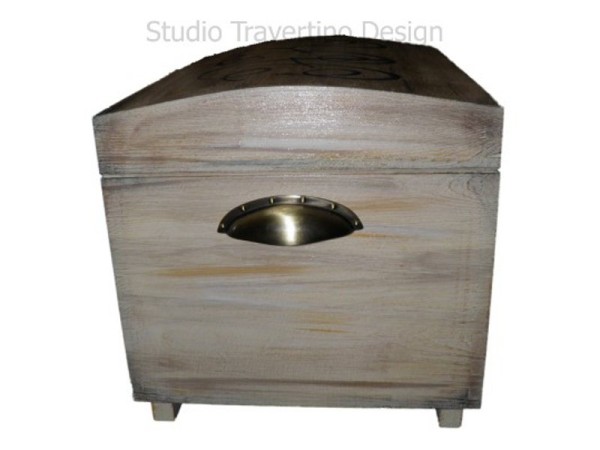 Κασελάκια Αντικέ Ξύλινα Με Αρχικά Γράμματα Ονομάτων