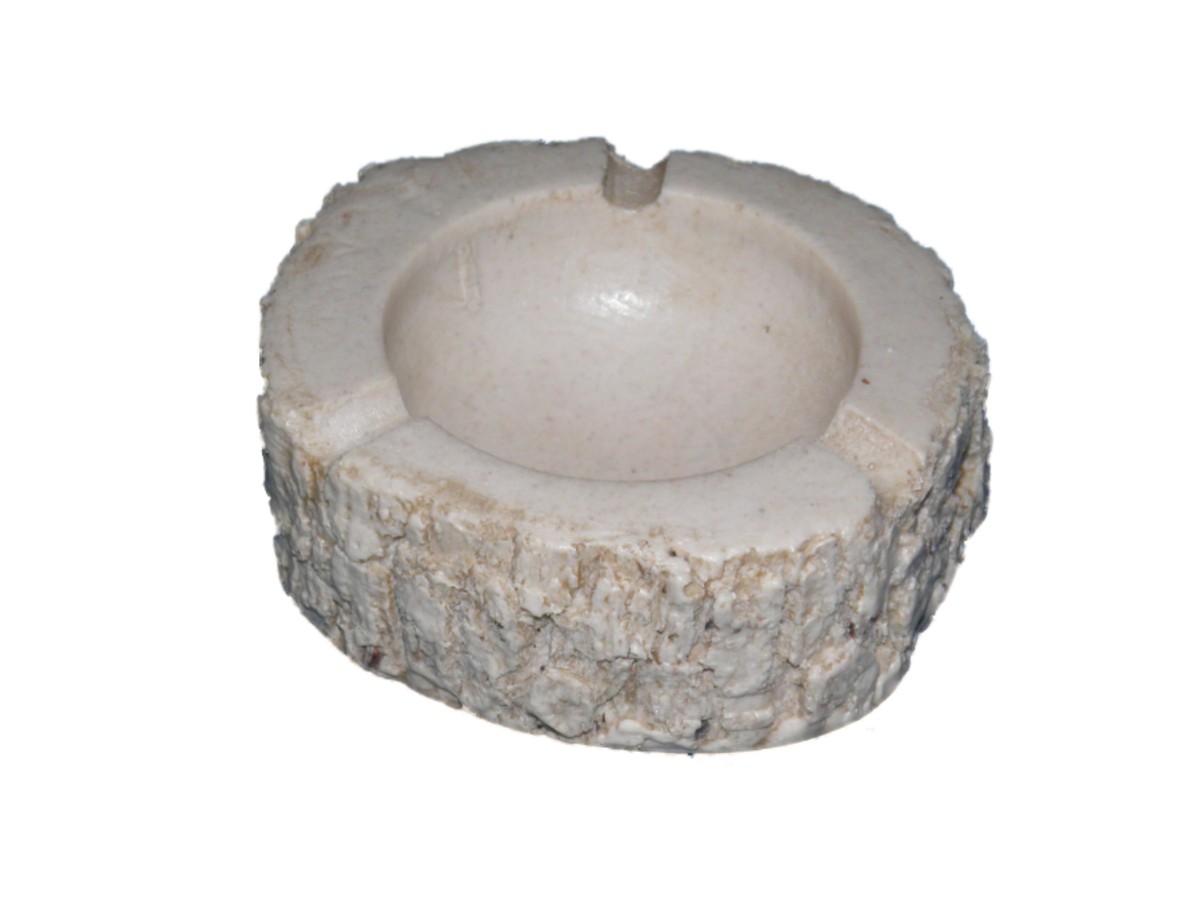 Τασάκι Διακόσμησης Κορμός travertino