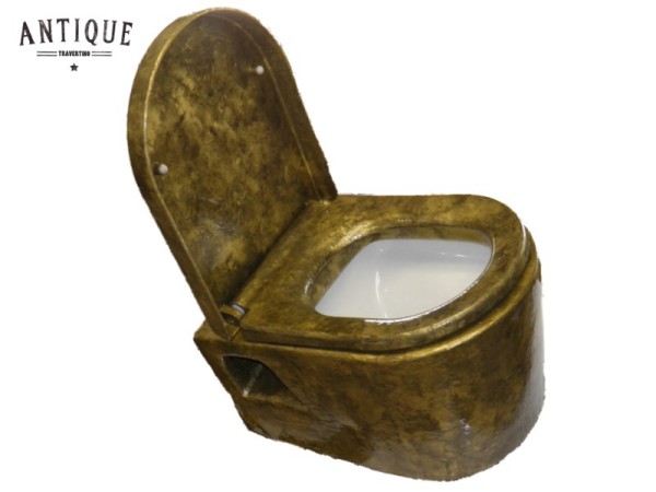 Λεκάνες Μπάνιου Χειροποίητες Τραβερτίνο Ορειχάλκινες Μεταλλικές