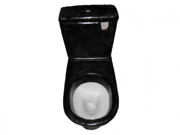 Χειροποίητες Πέτρινες Λεκάνες Καζανάκια Μαύρες Τραβερτίνο.