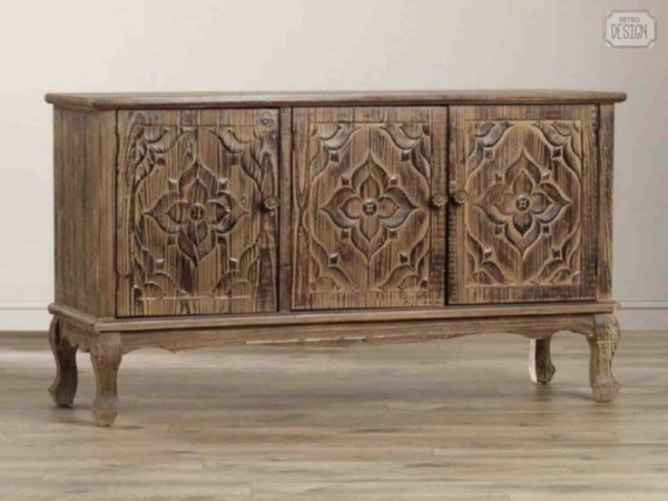 Antique Classic Handmade Buffet Island