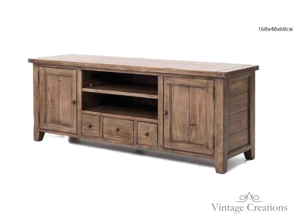 Χειροποίητα έπιπλα τηλεοράσεων ρουστίκ Ανδρομέδα  