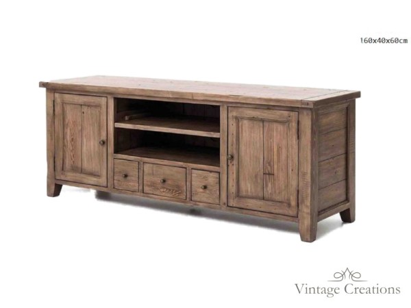 Χειροποίητα έπιπλα τηλεοράσεων ρουστίκ Ανδρομέδα  