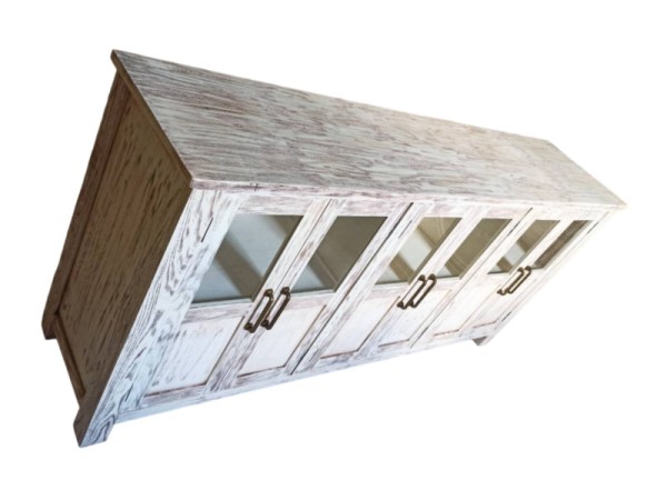 Pandora solid buffet with aging technique