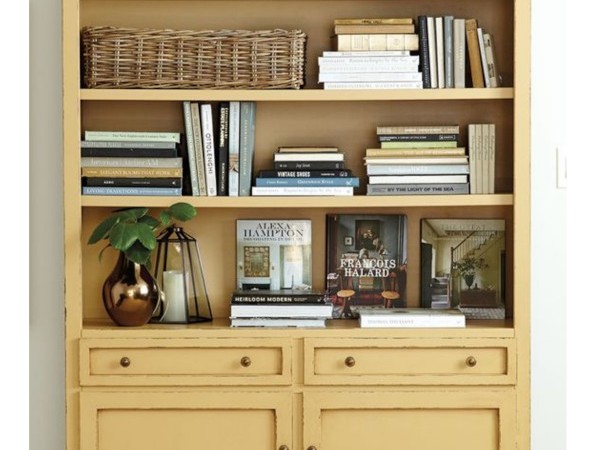 Retro wooden bookcases Olga