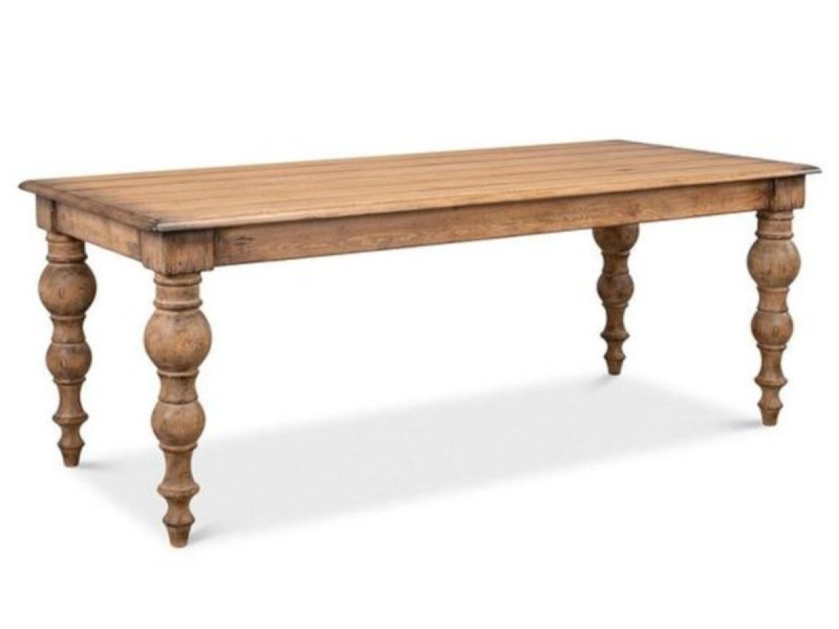 Rustic τραπέζι τραπεζαρίας Διαγόρας  