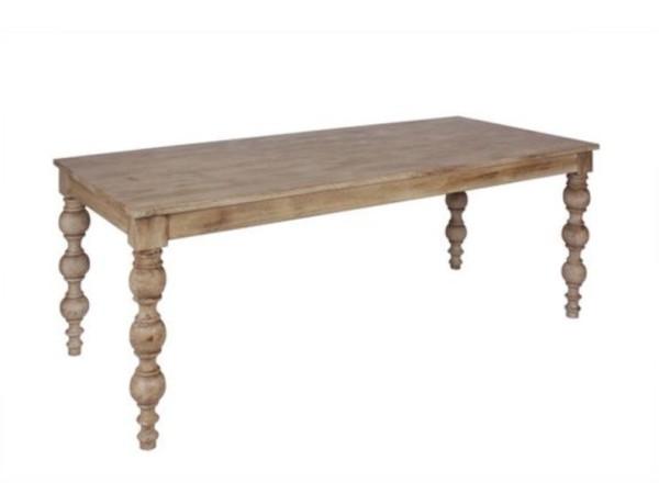 Rustic τραπέζι τραπεζαρίας Διαγόρας  