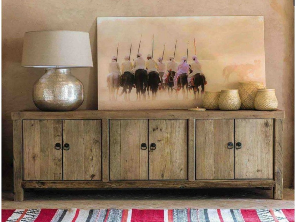 Aristocratic Spetses handmade buffet