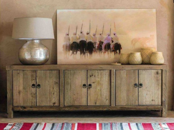 Aristocratic Spetses handmade buffet