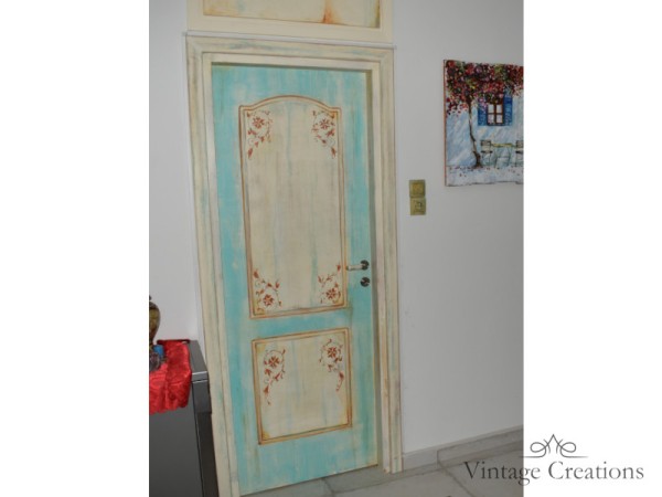 Κατασκευή εσωτερικών πορτών antique 