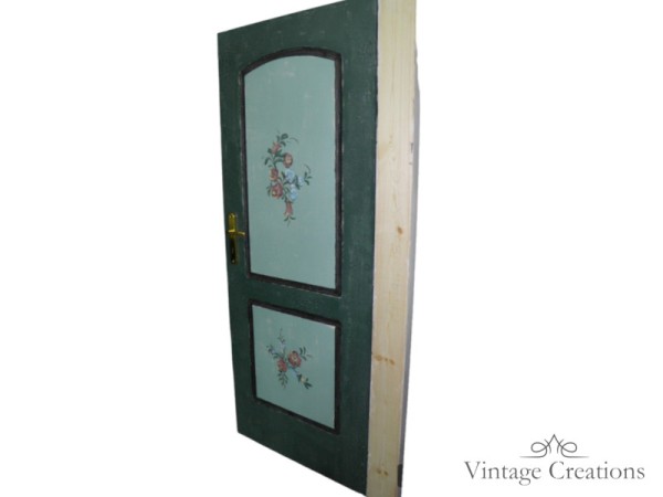 Λήδα Χειροποίητες Εσωτερικές Πόρτες Ζωγραφισμένες Κρακελέ